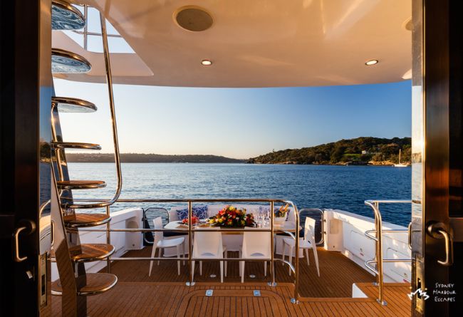 State Of The Art Evening Deck Setup